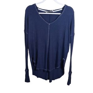 SATURDAY SUNDAY LADIES LONG SLEEVE THERMAL TOP- XS